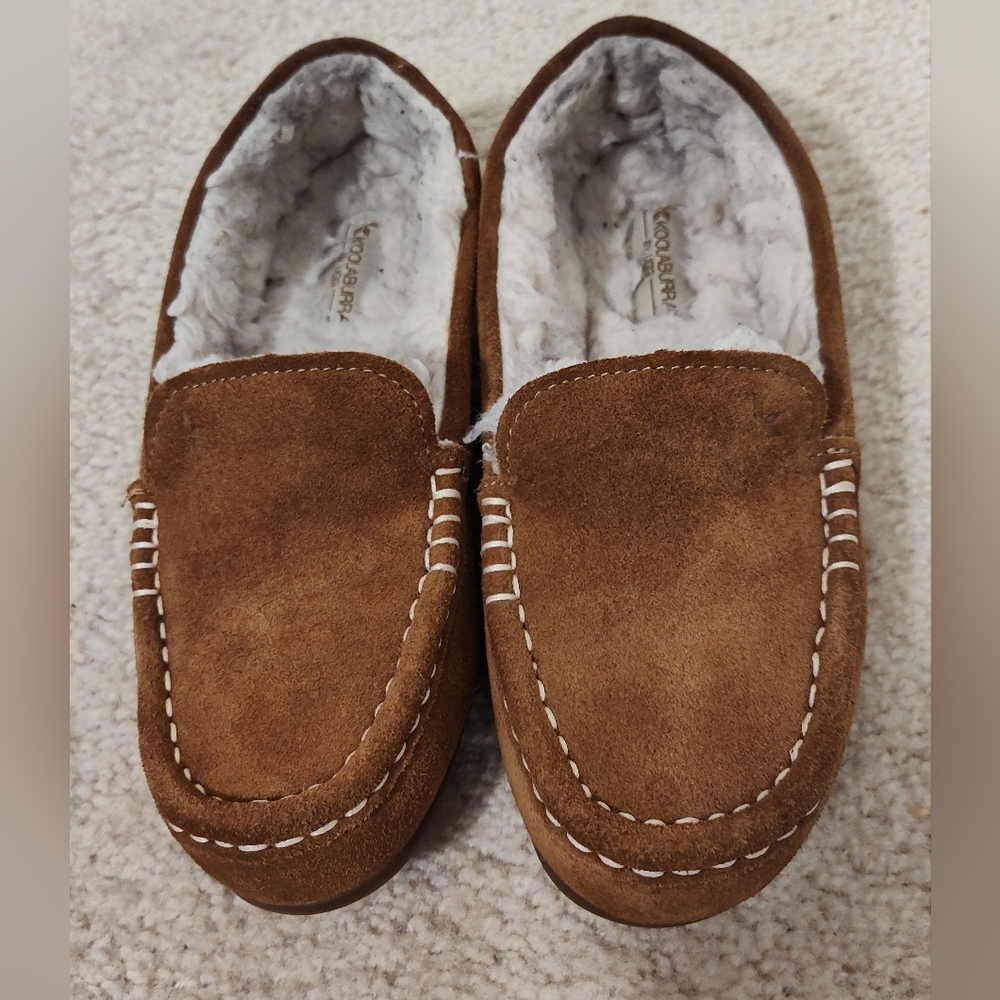 Koolaburra by UGG Womens Lezly Moccasins Loafers Slippers, brown, Size 6